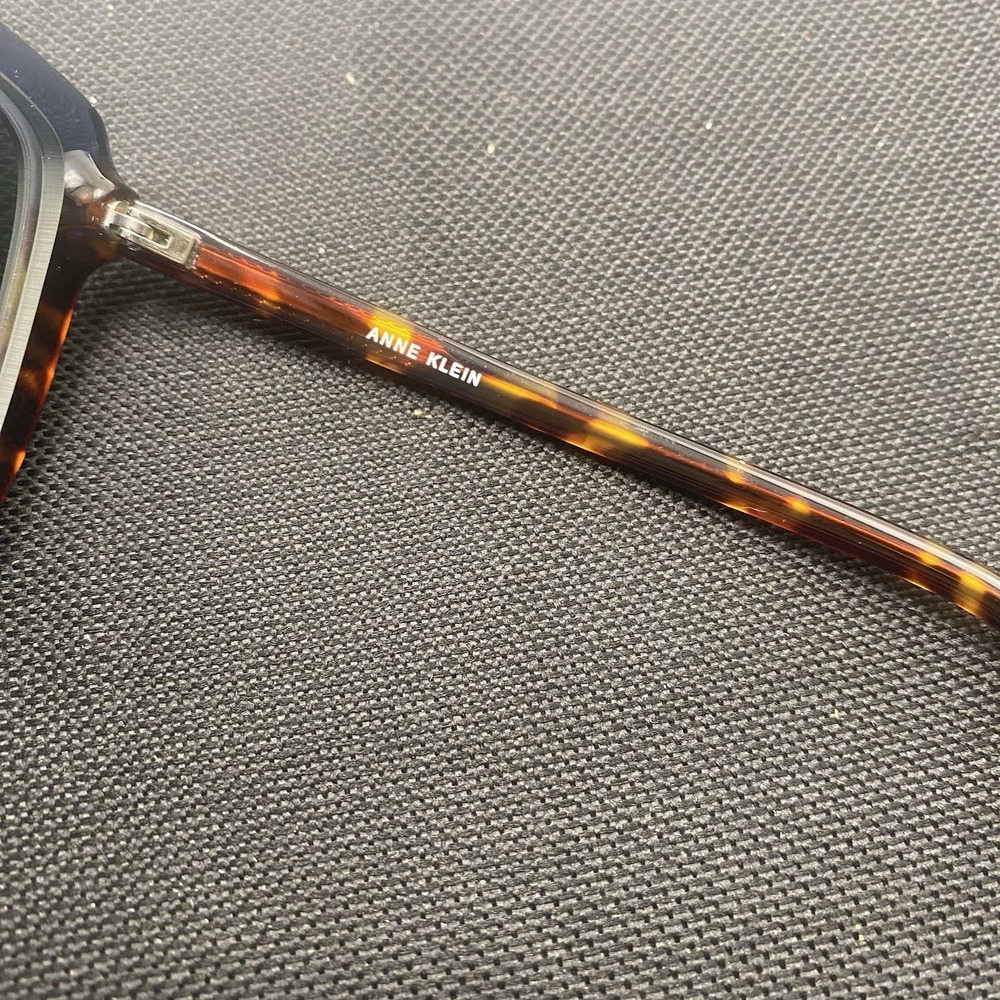 Anne Klein Sunglasses Women FRAME ONLY AK7066 55-18-135 Blue Tortoise 524 - Picture 13 of 16